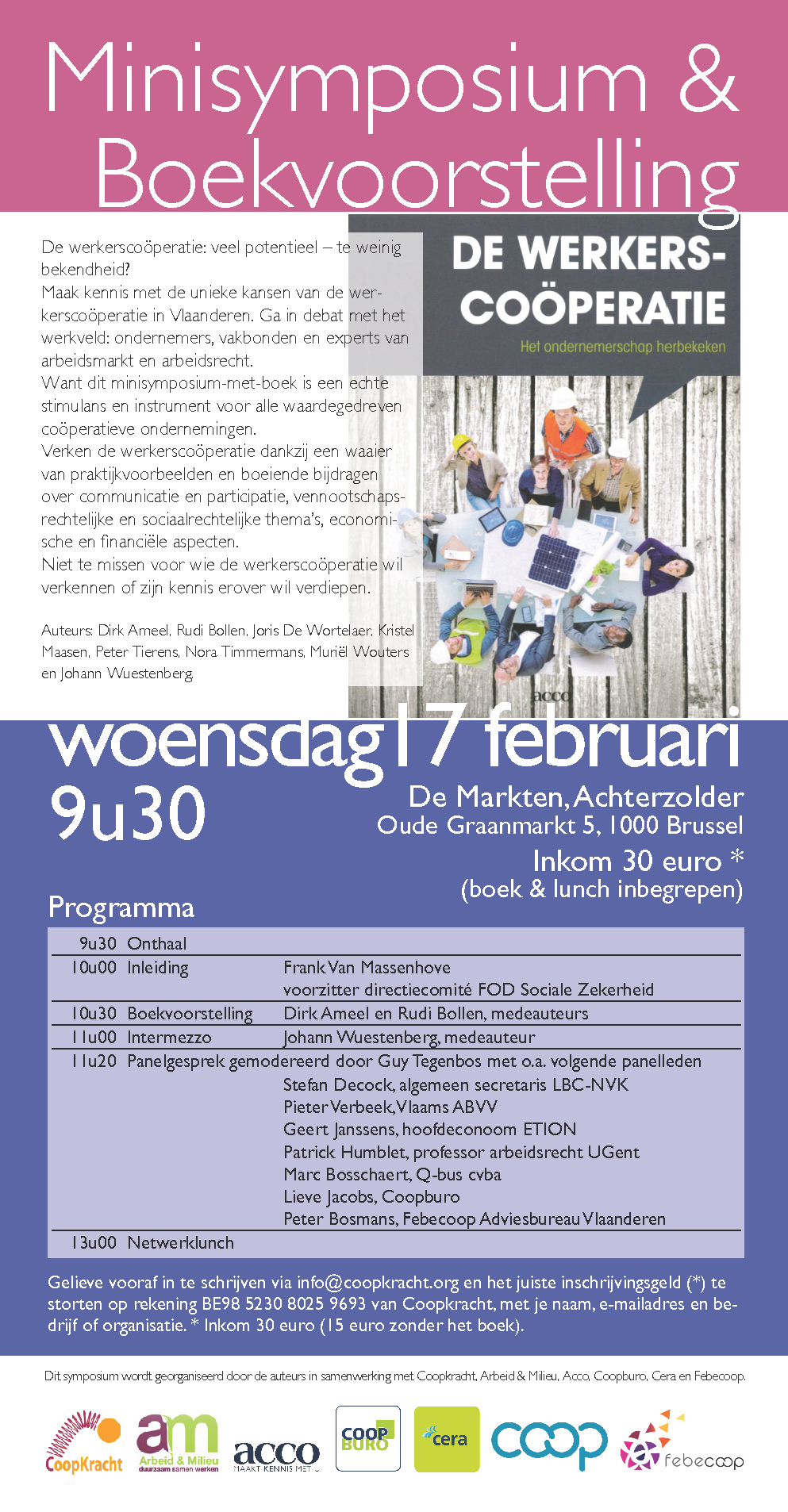 Minisymposium en boekvoorstelling